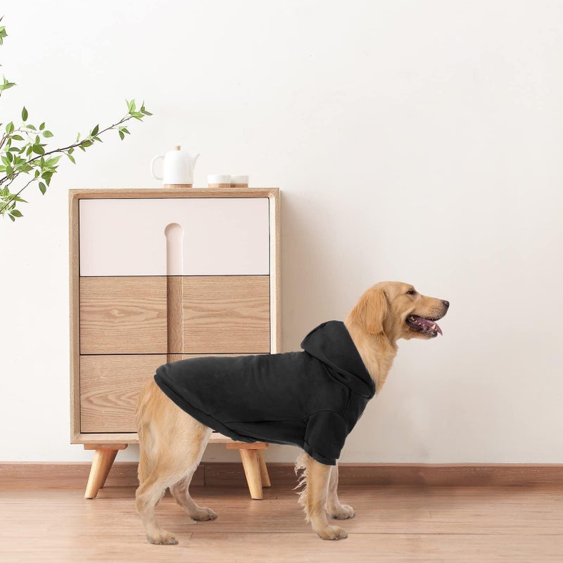 BINGPET Dog Hoodies - Fleece Lined Fall Dog Puppy Sweatshirt Soft Warm Sweater Winter Hooded Clothes for Small Medium Large Dogs & Cats - Image 5